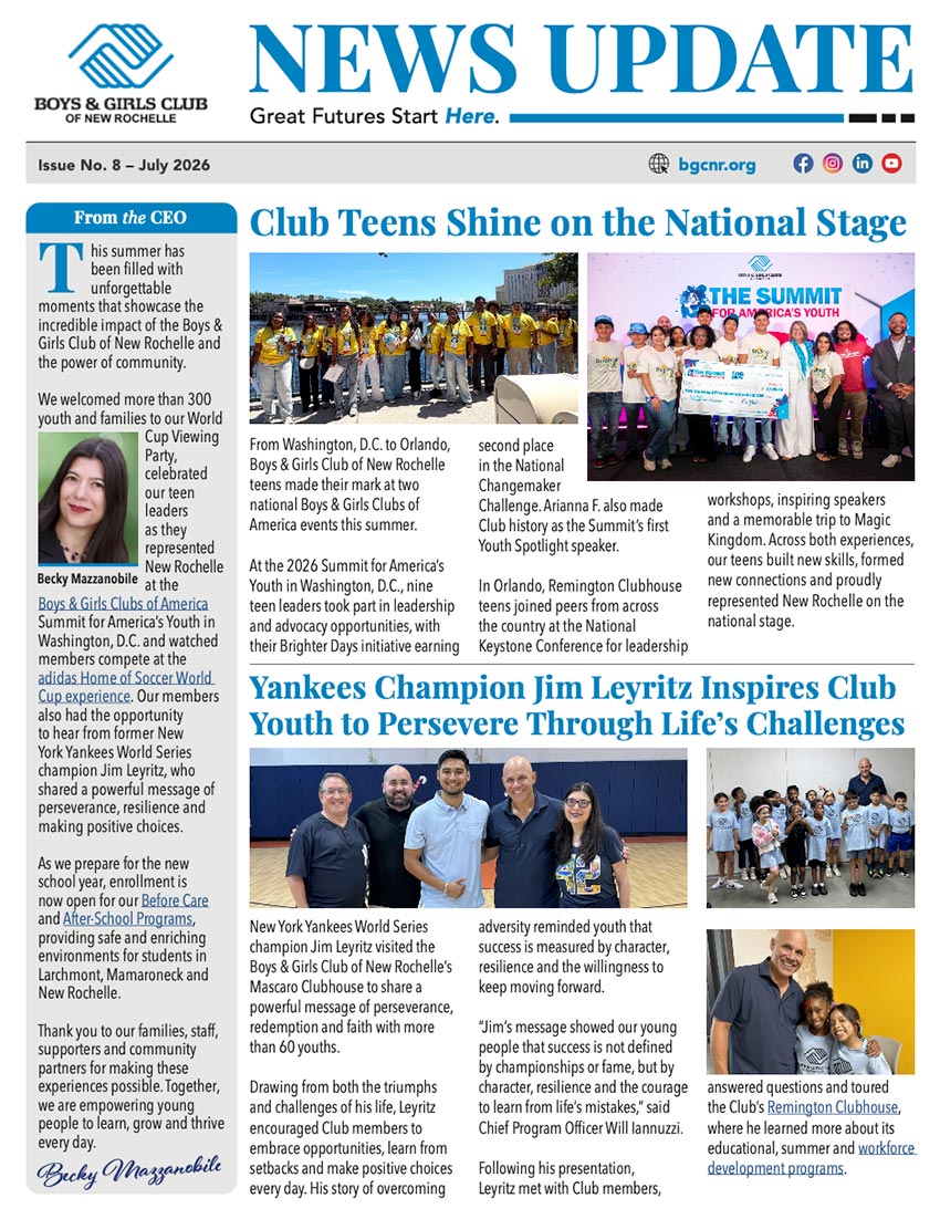 July 2026 Newsletter
